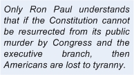Ron Paul v. Tyranny